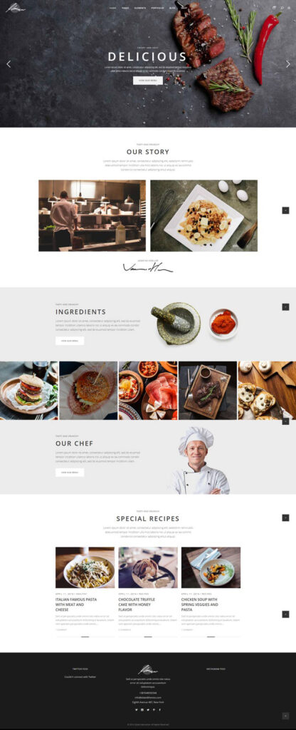 Fullwidth Header Standard Template