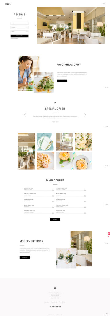 RestaurantSampleFormHeroPro