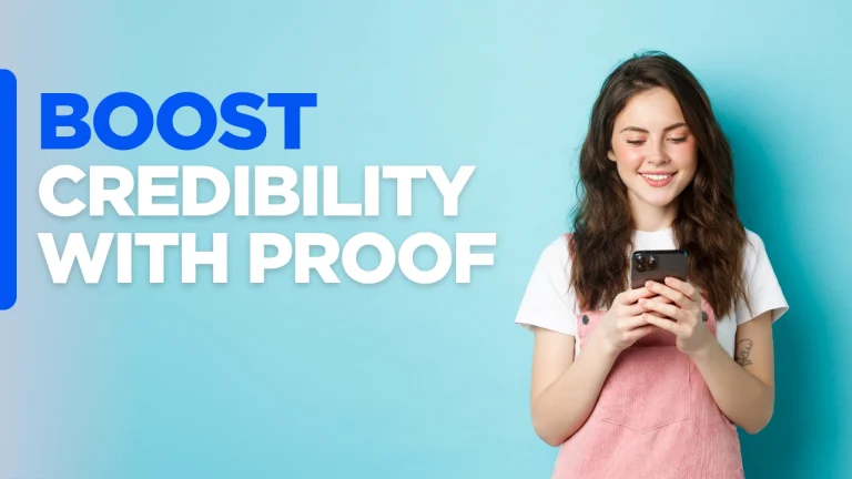 Use case studies in content marketing to boost credibility with proof, featuring results-driven messaging and a custom background design highlighting measurable outcomes and trust-building visuals.